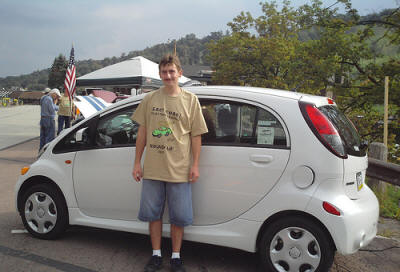 Tim and his 2012 Mitsubishi i-MiEV